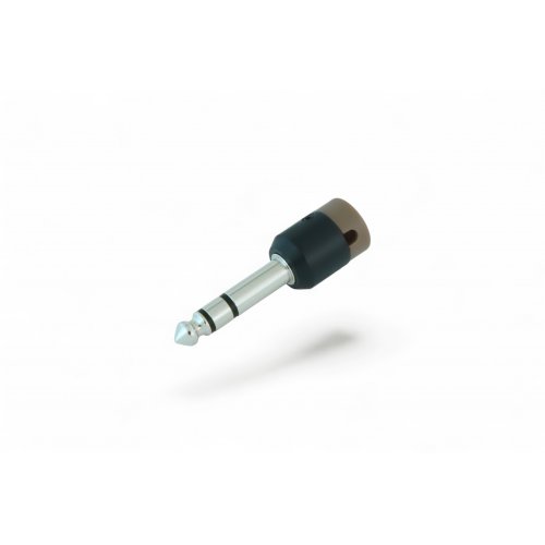 Cable Techniques Low-Profile Right Angle 1/4in TRS w/Standard Cap - Brown