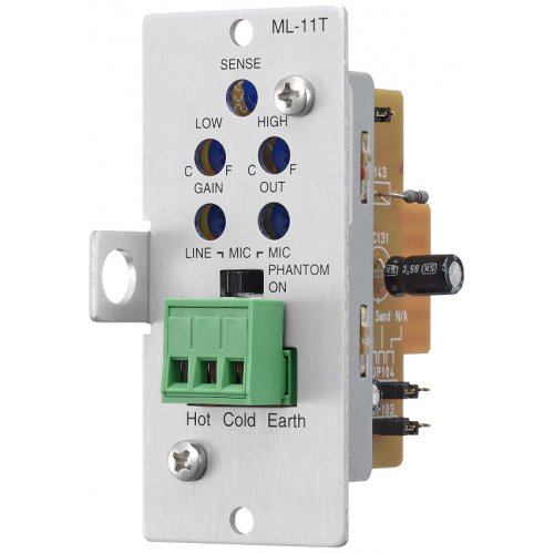 TOA ML-11T Mic/Line Input for 900 Series Amps