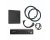 RF Venue DISTRO5 HDR Kit w/ Diversity Architectural Antenna (Black)