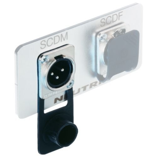 Neutrik SCDM Rubber Sealing Cover for the XLR D-Series Male Chassis Connectors