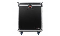 Gator GTOUR Road Case w/Doghouse for Allen & Heath QU-6 & QU-6D