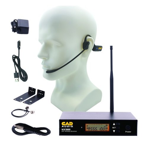 CAD WX1000HW UHF Wireless Headworn Microphone System