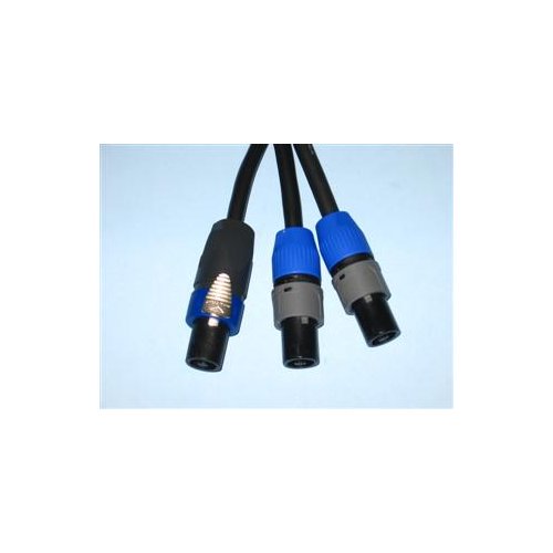 BRTB Neutrik NL4 Speakon to Dual NL2 Speaker Cable - 12 Gauge
