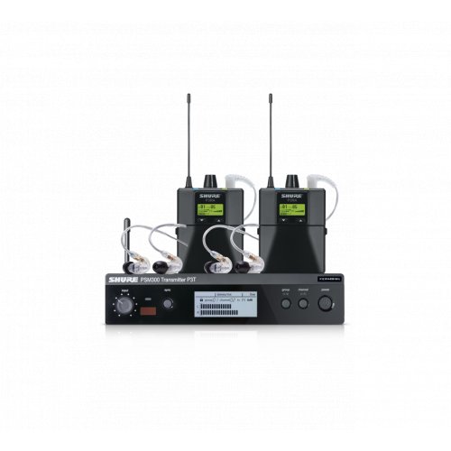 Shure P3TRA215TWP PSM300 Twin Pack PRO w/ SE215 (Freq: G20)