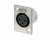 Neutrik NC3FP-1 3 Pin Female XLR P-Type Mount
