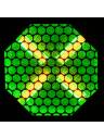 ADJ Vintage X Retro Blinder Fixture w/ Variable LED Background