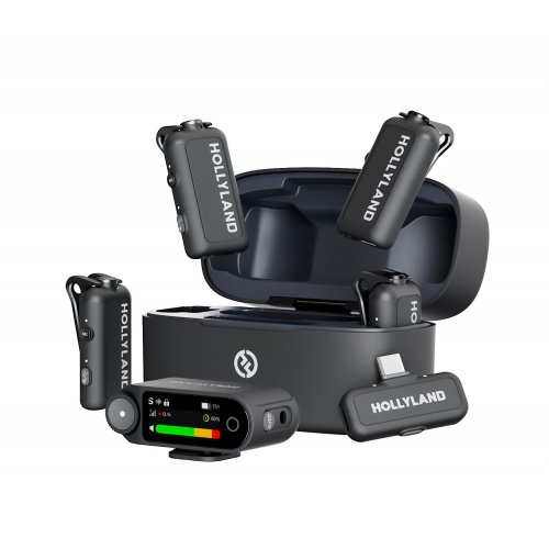 Hollyland LARK MAX 2 4-Person Combo Wireless Microphone System