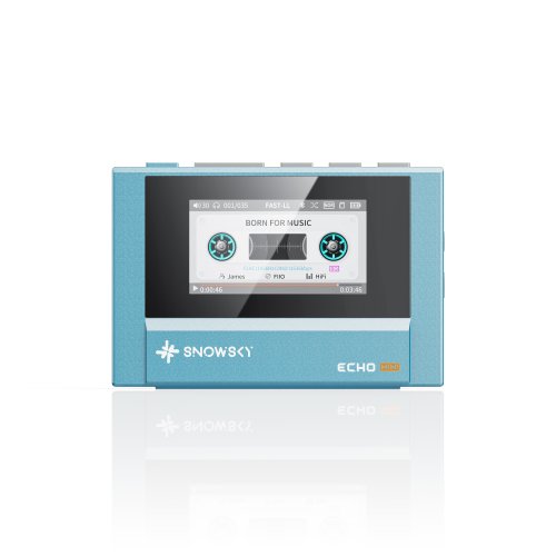 FiiO Snowsky Echo Mini Portable High-Res Music Player - Sky Blue/Silver