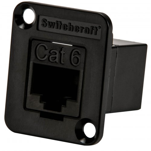 Switchcraft EHRJ45P6 RJ45 CAT6 Feedthru
