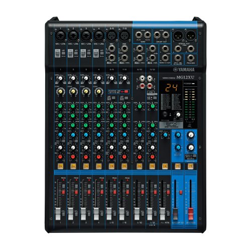 Yamaha MG12XU 12-Channel Mixer w/ SPX Effects & USB