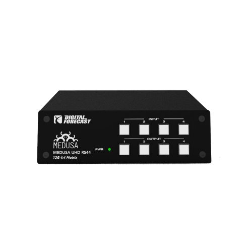 Digital Forecast Medusa UHD RS44 12G-SDI 4x4 Matrix Switcher
