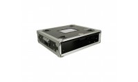 ProX Vertical Shockmount Rack Case w/ Top Sliding Slam Doors - 2U, 14in Depth