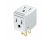Leviton 692-W Cube Tap - White