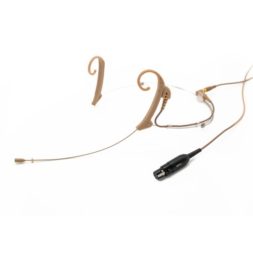 THOR SHADOW SH20 Dual Ear Headworn Mic - Tan, TA4F