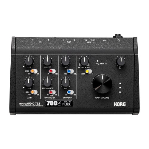Korg microAUDIO 722 Audio Interface w/Analog Filter