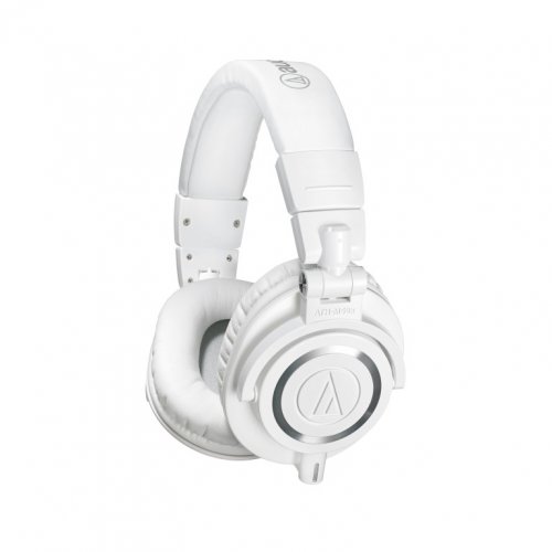 Audio-Technica ATH-M50x Closed-Back Studio Headphones - White