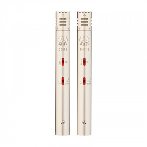 AKG C451 B Matched Pair Stereo Set
