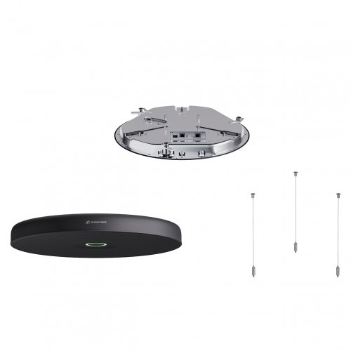 Sennheiser TCC M-S-B TeamConnect Ceiling Medium Mic w/ Housing Kit - Black