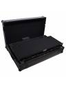 ProX Road Case w/ Wheels, Tray, and LED for Pioneer DDJ-FLX10 - Black Trim