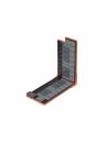 Korg nanoKEY Fold Foldable Pocket Sized MIDI Keyboard - Lava Orange
