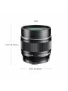 OM System M.ZUIKO DIGITAL ED 75MM F1.8 Lens (Black)