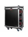 Gator GTOUR Road Case w/Doghouse for Allen & Heath QU-6 & QU-6D