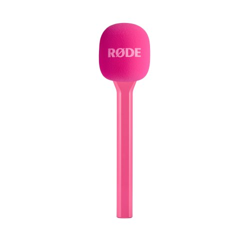 RODE Interview GO Handheld Adaptor for Select Wireless Transmitters - Pink