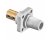 Hubbell HBLFRW 400A Cam Lock Female Panel Mount Set Screw - White
