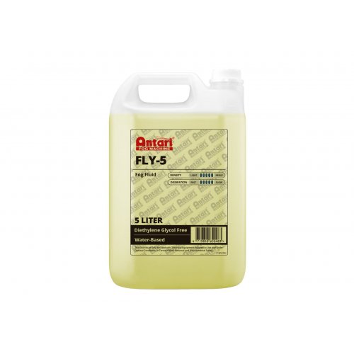 Antari FLY-5 Fog Fluid - Heavy Density & Slow Dissipating