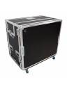 ProX Video Controller Station Case 2x 24in Monitors + rack 9U + 6U by Santosom