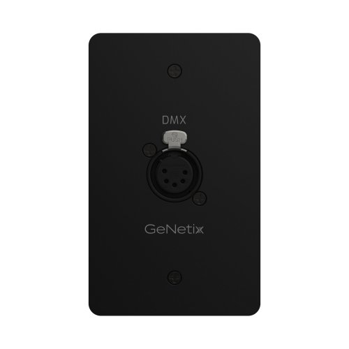 ChamSys GeNetix DMX Passthrough Wall Plate (Single Port 5-Pin Female)