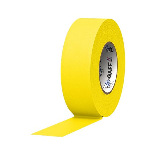 Pro Gaff 2in Cloth Gaffers Tape - Yellow