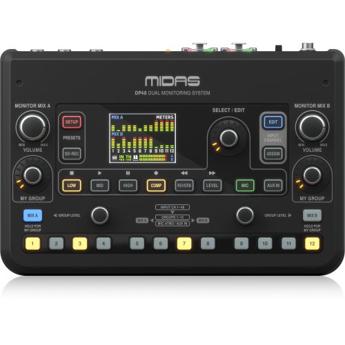 Midas DP48 Dual 48 Channel Personal Monitor Mixer