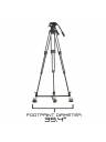 E-Image EG25A2D 2-Stage Aluminum Tripod & Dolly Kit