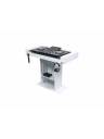 Headliner Malibu Portable DJ Booth - White