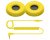 Pioneer DJ HDJ-CUE1 Ear Pads & Cord - Yellow