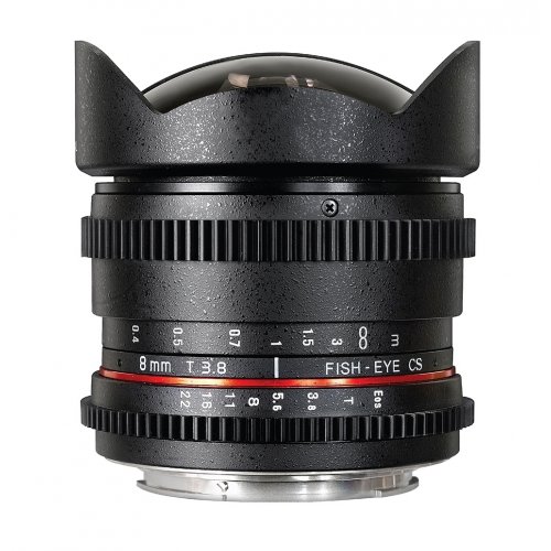 Rokinon Cine 8mm T3.8 HD Fisheye - EF Mount
