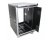 ProX 12U 20in Vertical Rack Shock Mount Case w/ Sliding Slam Doors, Wheels
