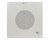 TOA Canada PC-580SBT 10W 8" Square Ceiling Paging Speaker w/ Call Button