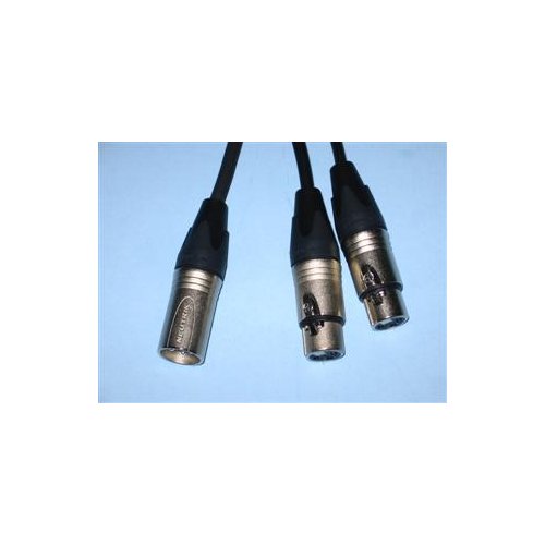BRTB Y-Cord XLR Male to Dual XLR Female