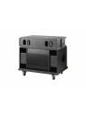 BassBoss Sublim8 4000W 3-Way Column PA Speaker w/ 18in Sub - Black
