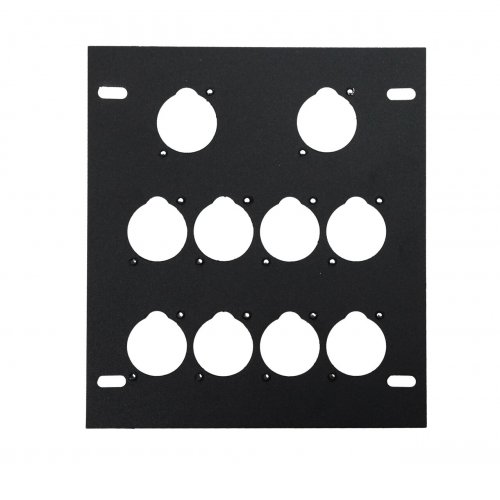 Elite Core Customizable Plate for Small Floor Box - 10 Port