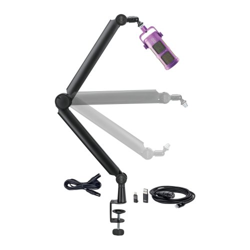 Sontronics Voicecasting Pack w/Podcast Pro Microphone - Purple