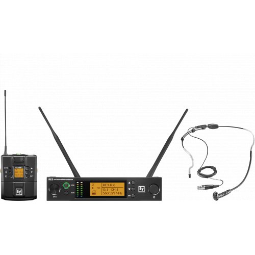 Electro-Voice RE3-BPHW Wireless Headset Mic System (Freq: 5L)