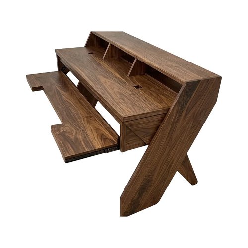 Asono AtomDesk 9U Studio Desk - Chestnut