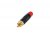 Rean RF2C-B-2 RCA Plug - Black / Red