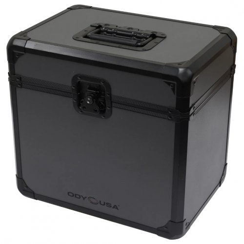 Odyssey KROM LP Case - Holds 70 Records (Black/Grey)