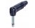 Neutrik NP2RX-BAG 1/4" TS Right Angle Phone Plug (Black/Nickel)