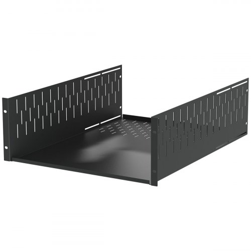 AVShop 4U Black Clamping Rack Shelf - 23 5/8\" Deep