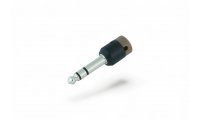 Cable Techniques Low-Profile Right Angle 1/4in TRS w/Standard Cap - Brown